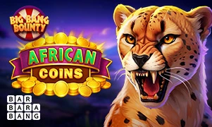 African Coins Hold and Spin